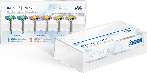 EVE ダイヤポル ツイスト CA用| 治療用研削研磨材/P.M.T.C EVE ダイヤポル ツイスト CA用| 治療用研削研磨材/P.M.T.C